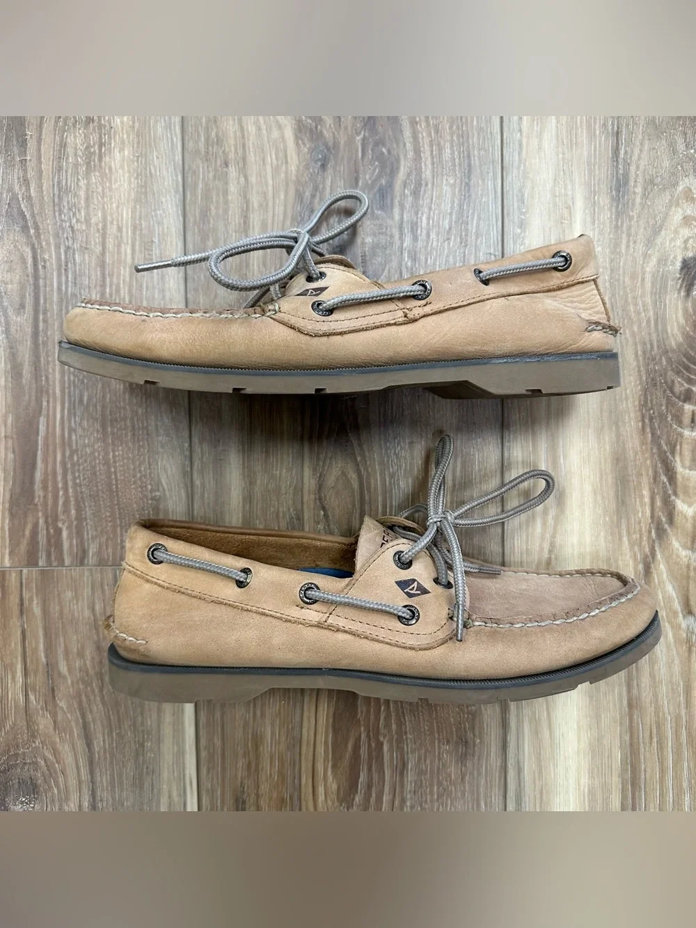 Sperry Top-Sider Leeward 2 Eye Leather Boat Shoe 0777894, Men’s 8.5